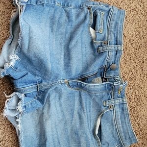 High rise shorts